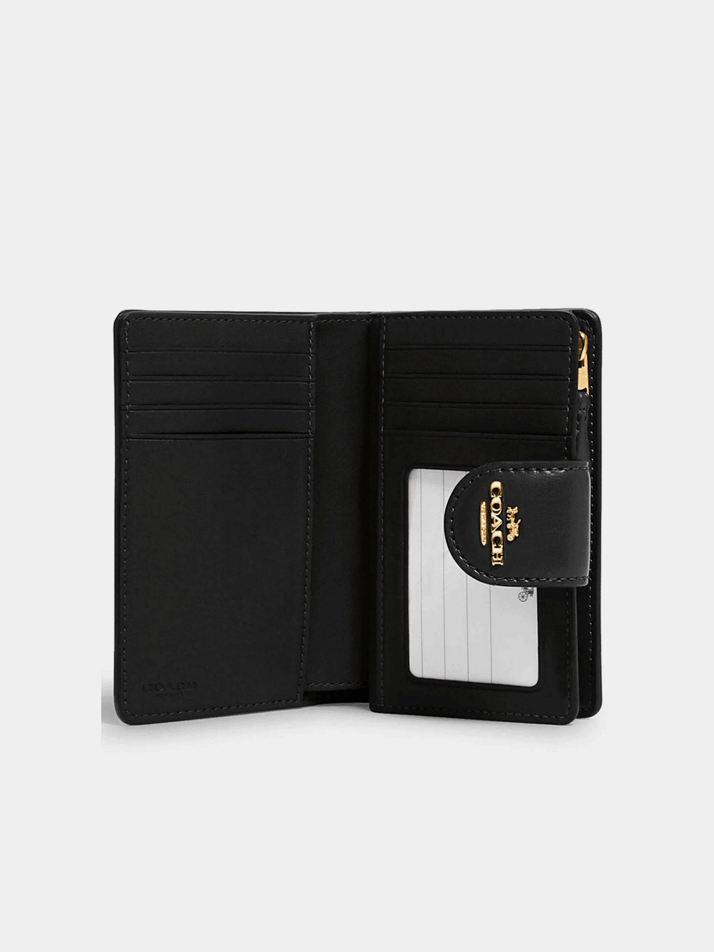 Coach Medium Leather Corner Zip Wallet