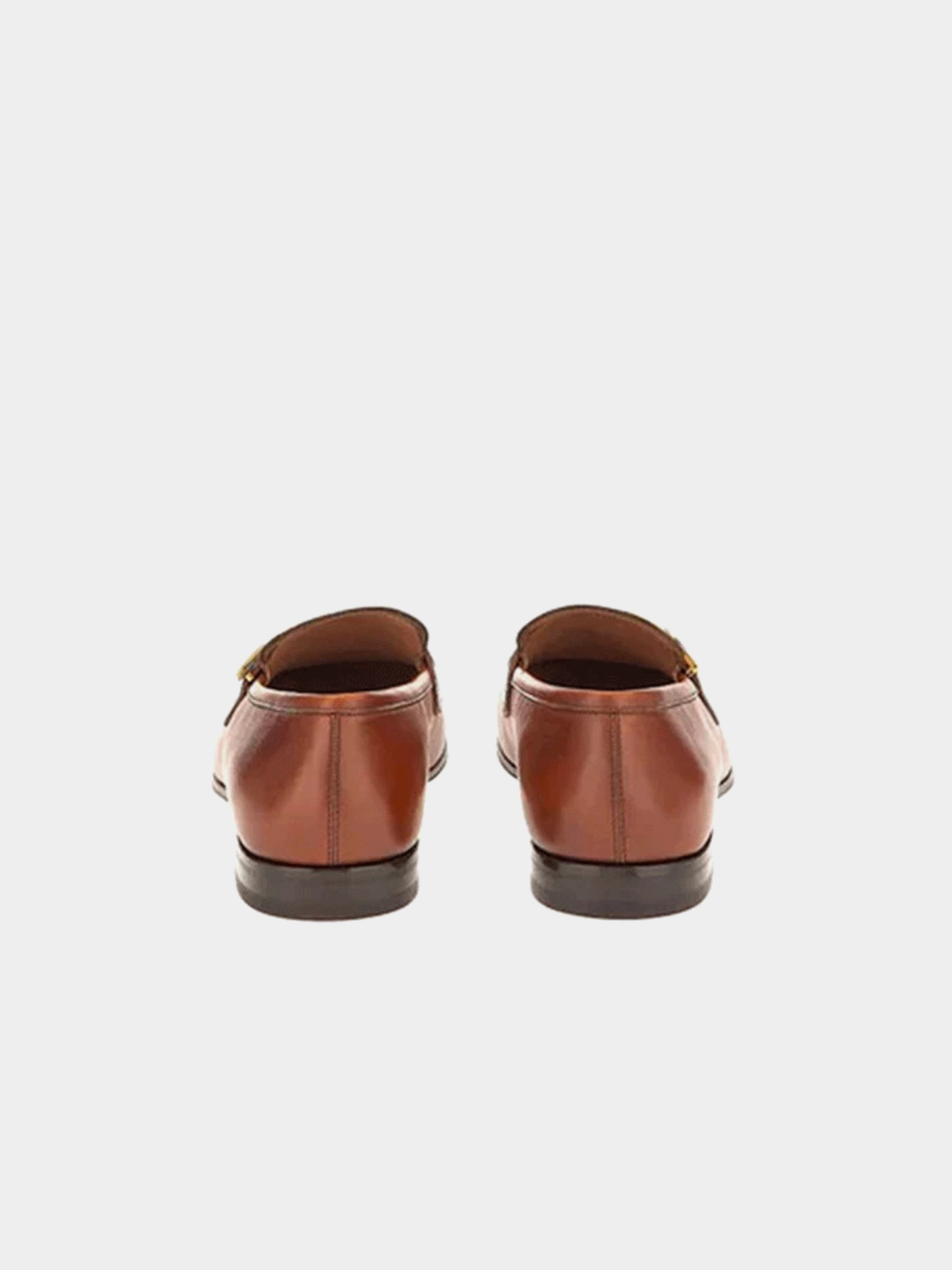 Salvatore Ferragamo Nairobi Logo Plaque Loafers - Brown